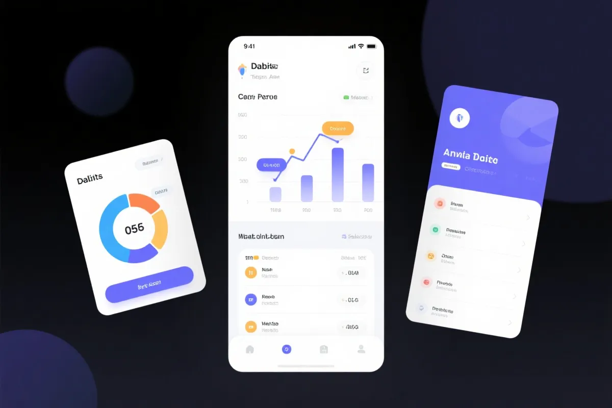 移动端数据界面示例